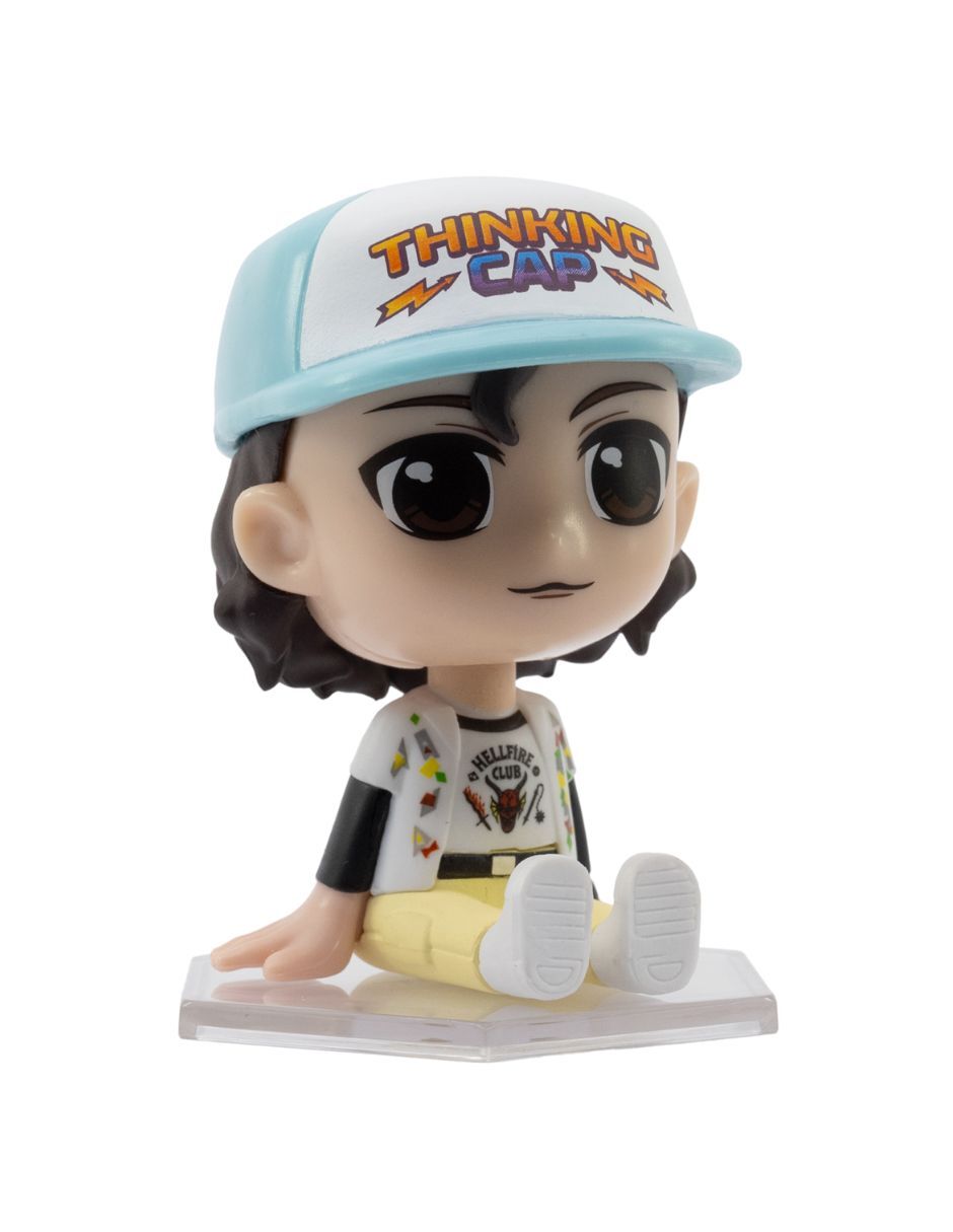 Figura de acción Stranger Things Dustin collectors cabeza oscilante 3