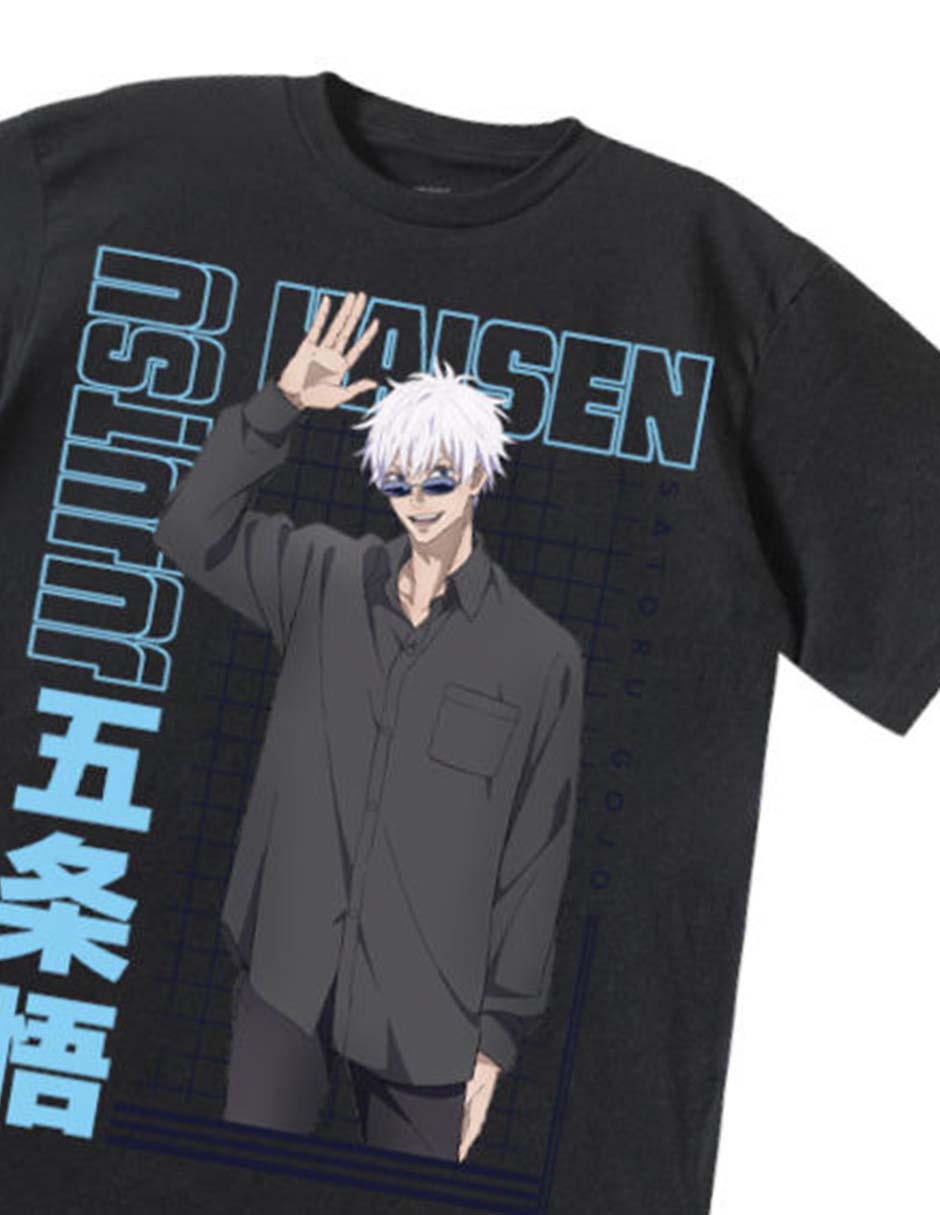 Playera Mascara de Latex Jujutsu Kaisen cuello redondo para hombre