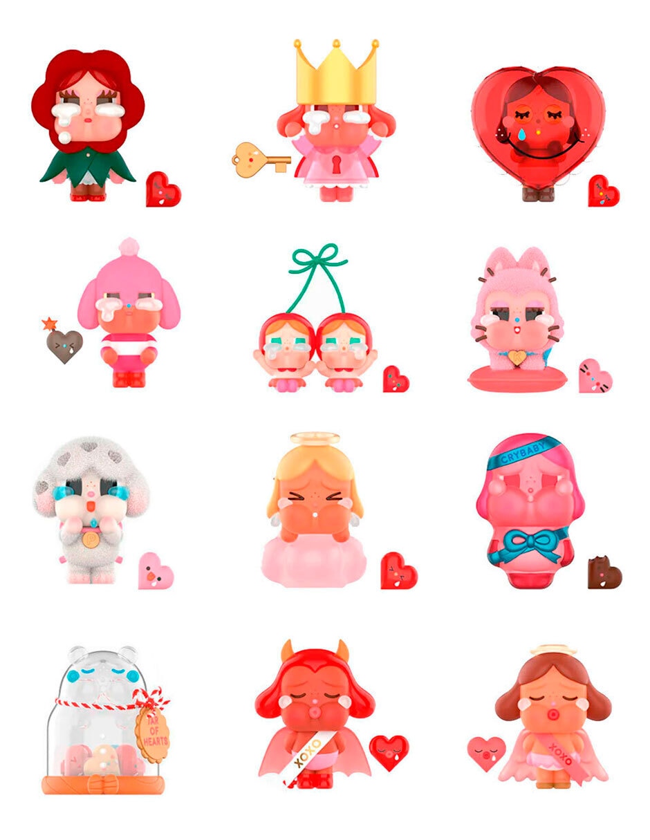 Figura de colección cry babies cry baby y crying for love Figura de colección cry babies cry baby y crying for love