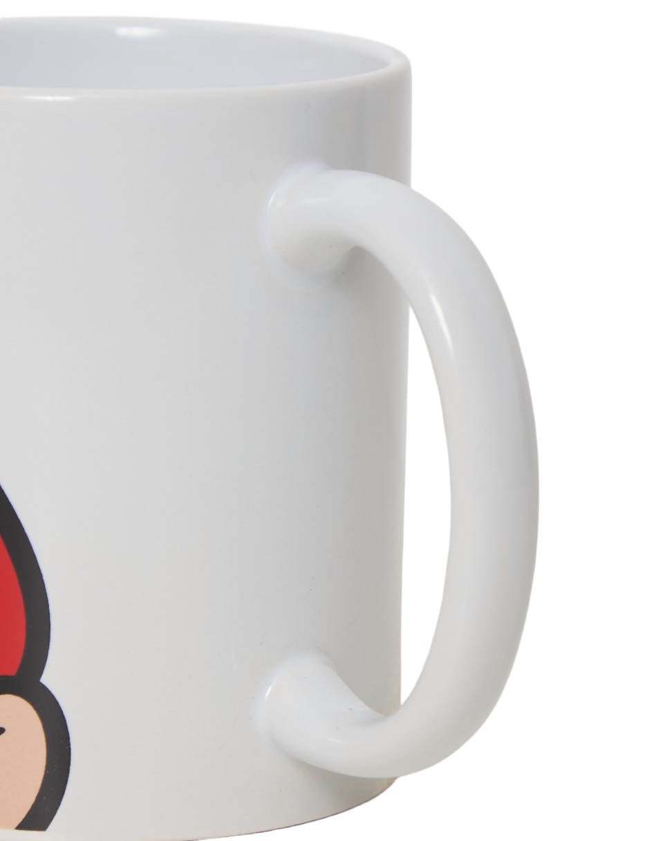 Taza redonda Mario Bros Mario Bross 4