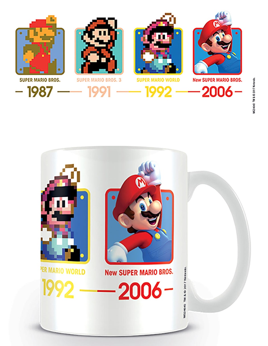 Taza clásica Super Mario Bros Nintendo Taza clásica Super Mario Bros Nintendo