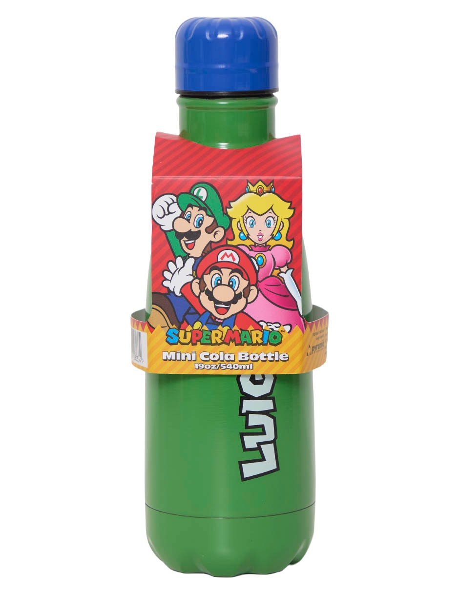 Botella de agua de acero inoxidable Nintendo con tapa rosca 9