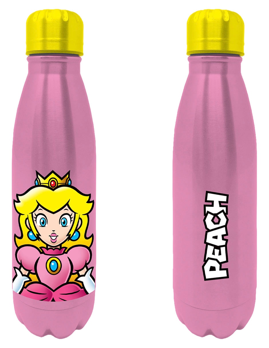 Termo de acero inoxidable Nintendo con tapa rosca
