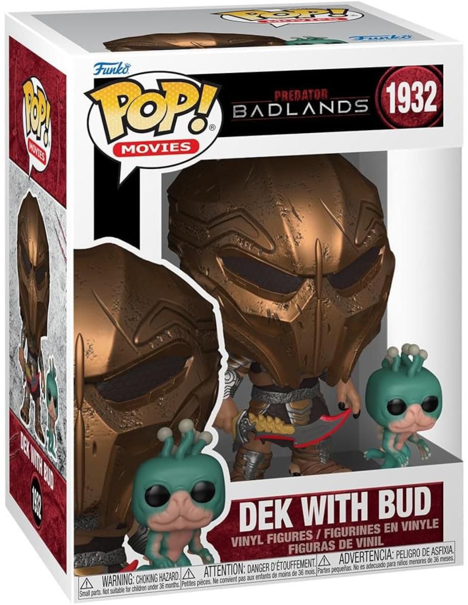 Set Funko POP! Movies Predator Badlands Dek with Bud