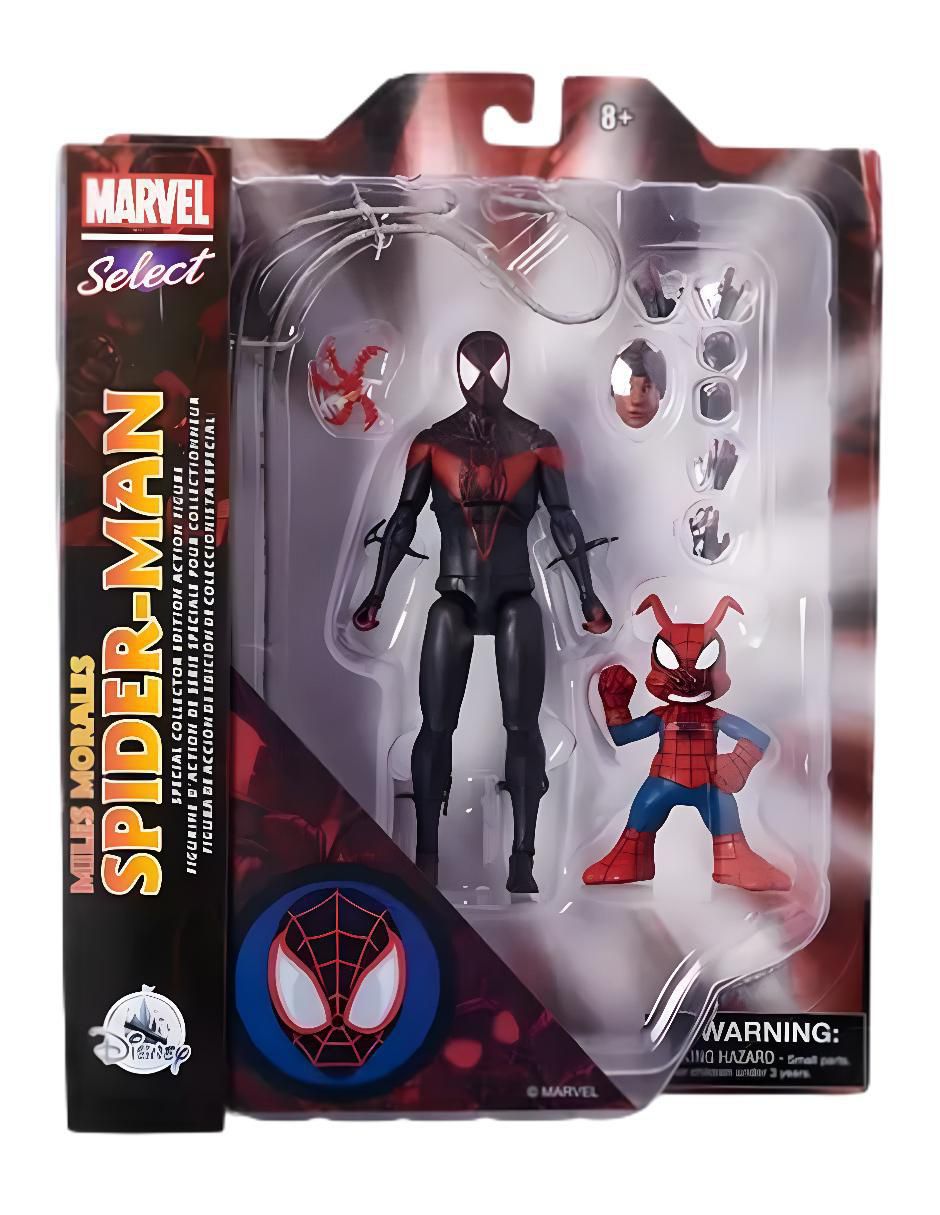 Figura de colección articulada Spider-Man Miles Morales Holiday 6