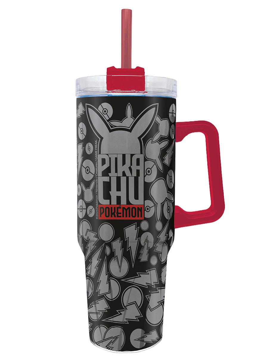 Termo Stor de acero inoxidable Pokémon con tapa rosca 920 ml