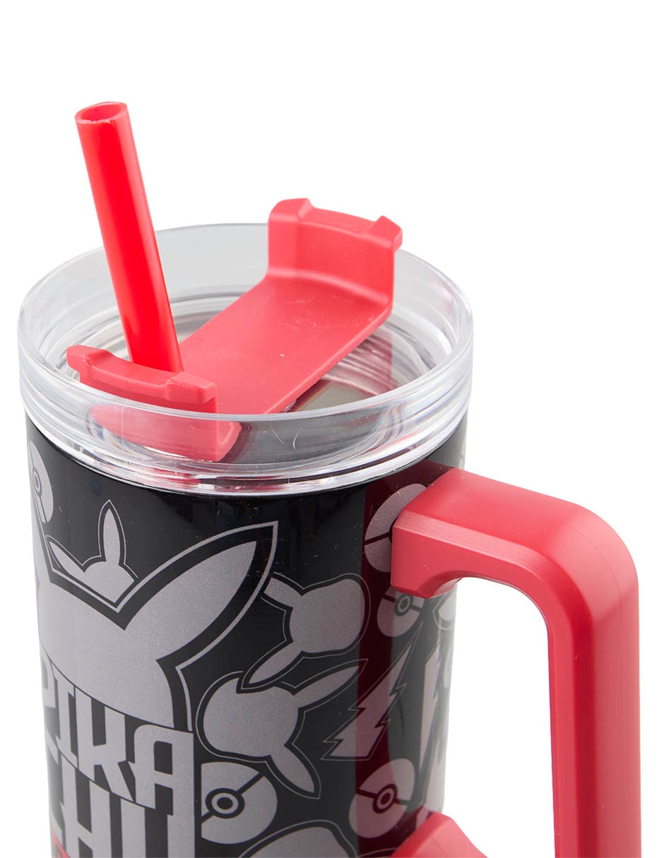 Termo de acero inoxidable Pokémon con tapa rosca 920 ml