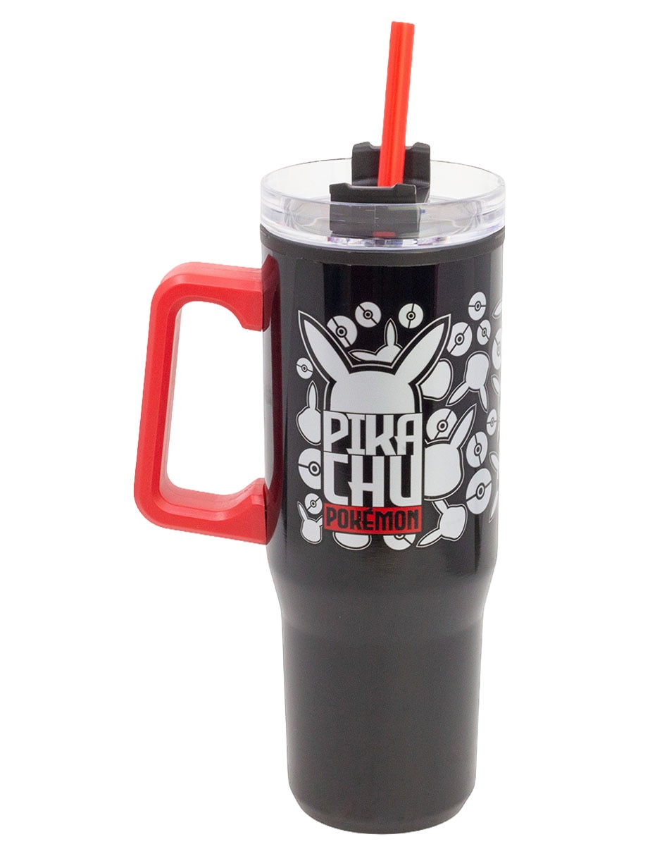 Termo de acero inoxidable Pokémon con tapa rosca 770 ml 2