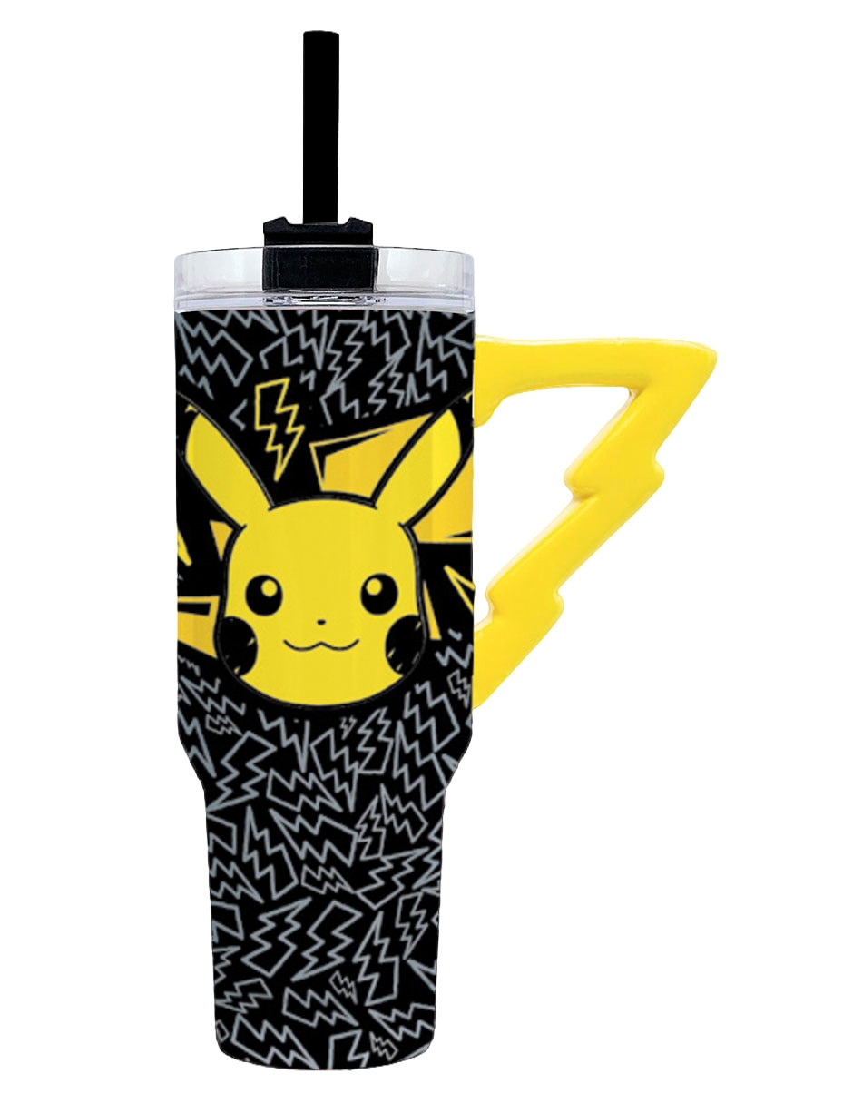 Termo de acero inoxidable Pokémon con tapa rosca 770 ml
