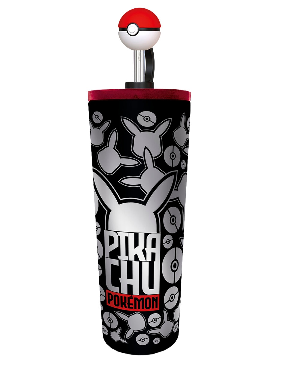 Termo de acero inoxidable Pokémon con tapa rosca 770 ml