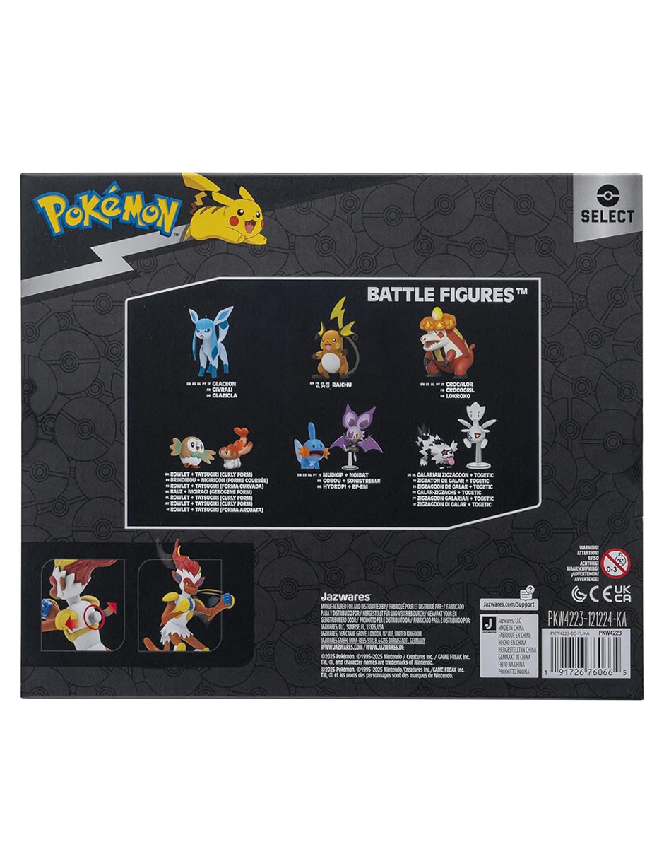Set Figuras Acción Pokémon 4