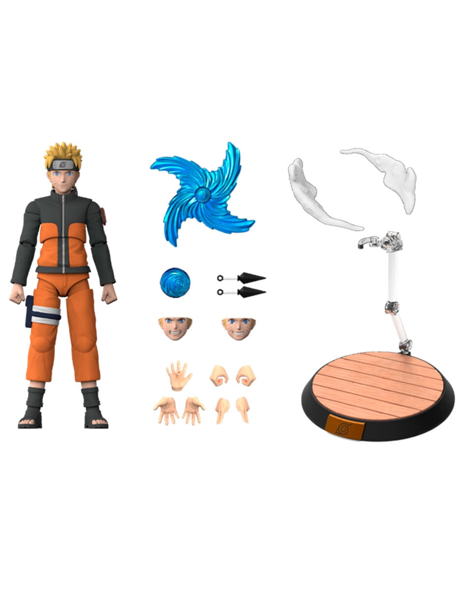 Figura de colección articulada Naruto Uzumaki Blokees