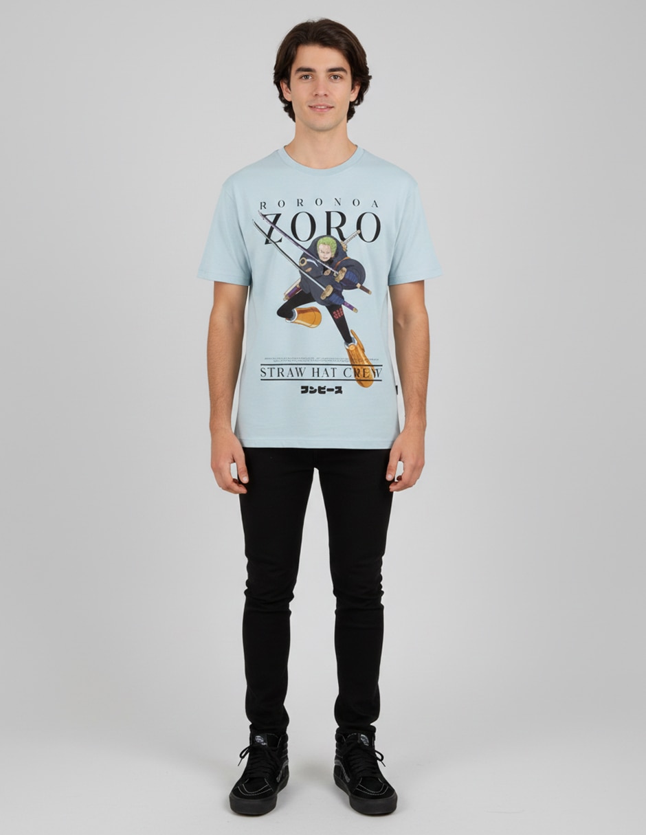 Playera cuello redondo para hombre 4