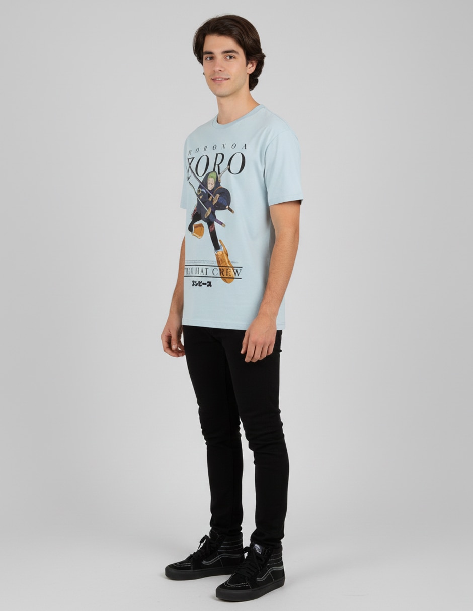 Playera cuello redondo para hombre 3