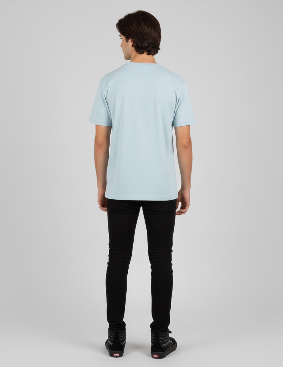 Playera cuello redondo para hombre 2