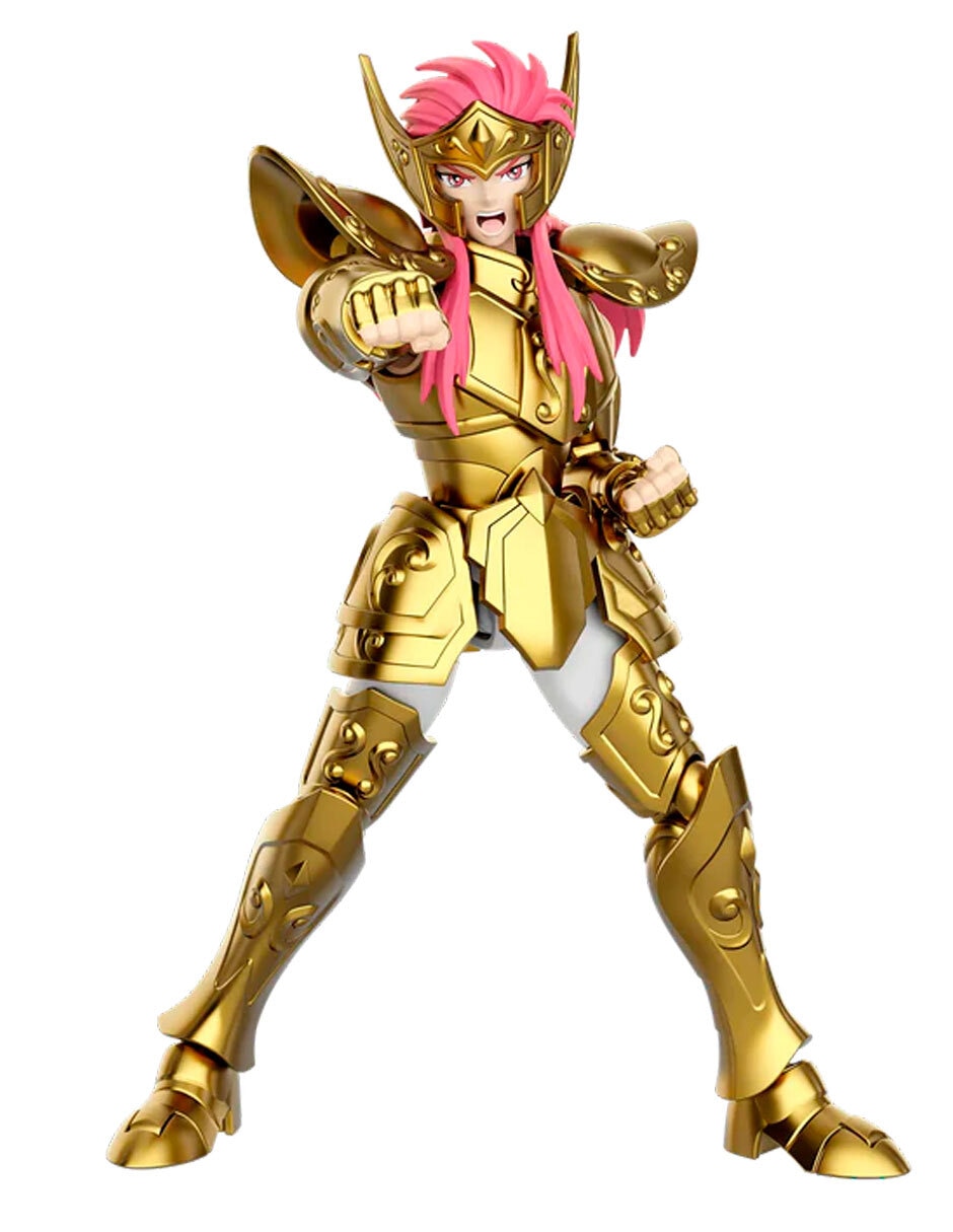 BLOKEES Figura de colección articulada Saint Seiya Camus de Acuario Blokees