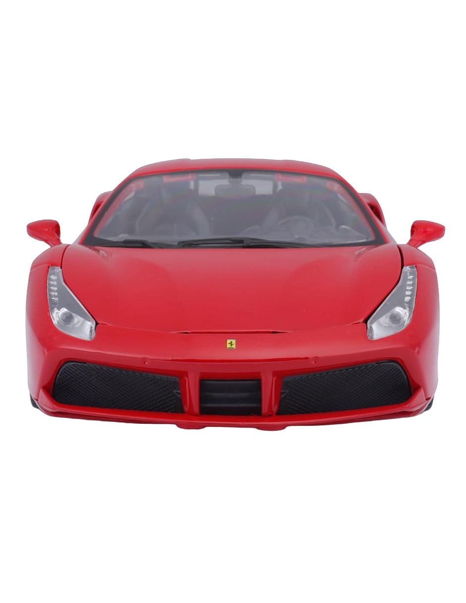 Vehículo bburago 1:18 race and play ferrari 488 gtb