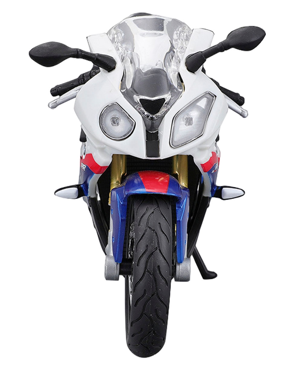 Moto BMW S 1000 RR White Blue 2