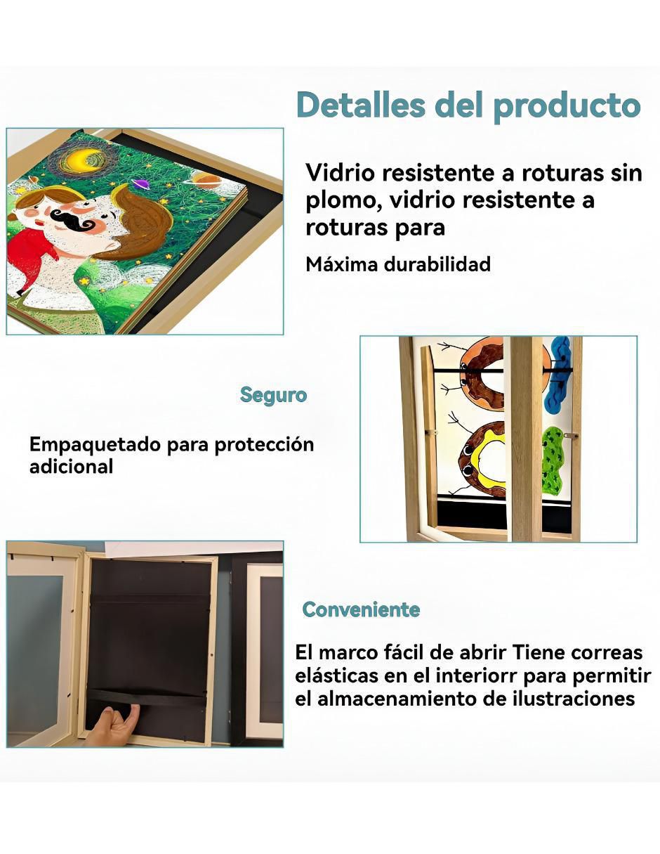 Portarretrato Xtellar de madera para 1 foto