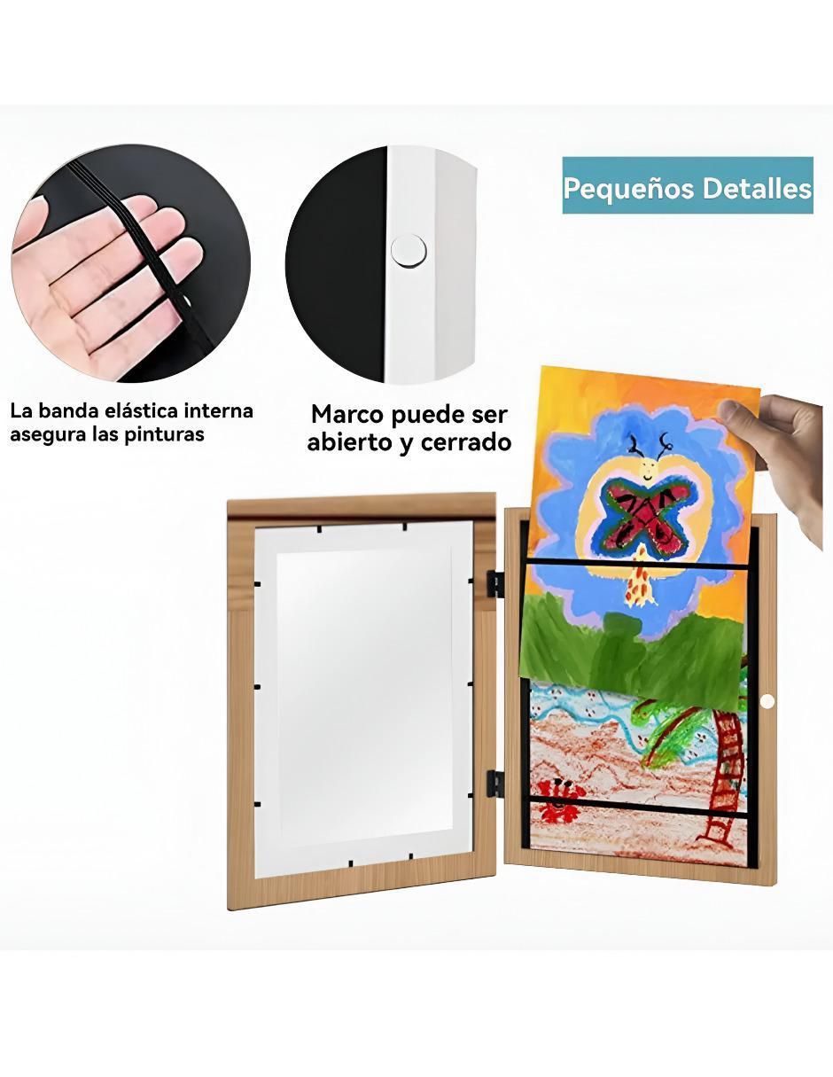 Portarretrato de madera para 1 foto