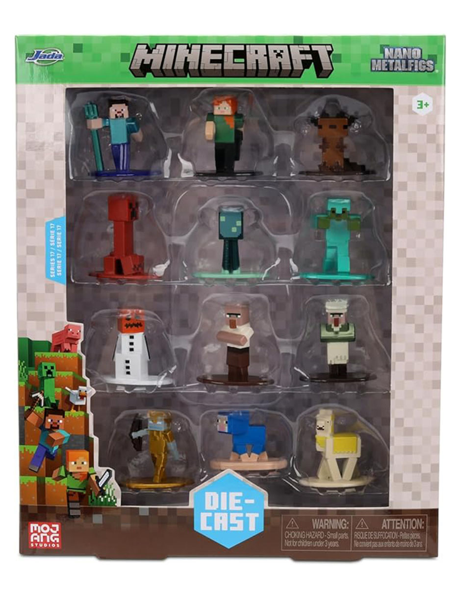 Set figuras acción Minecraft