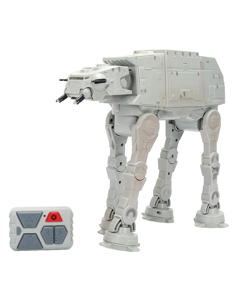 Figura de colección Star Wars Mandalorian grogu imperial remnant at-at 1