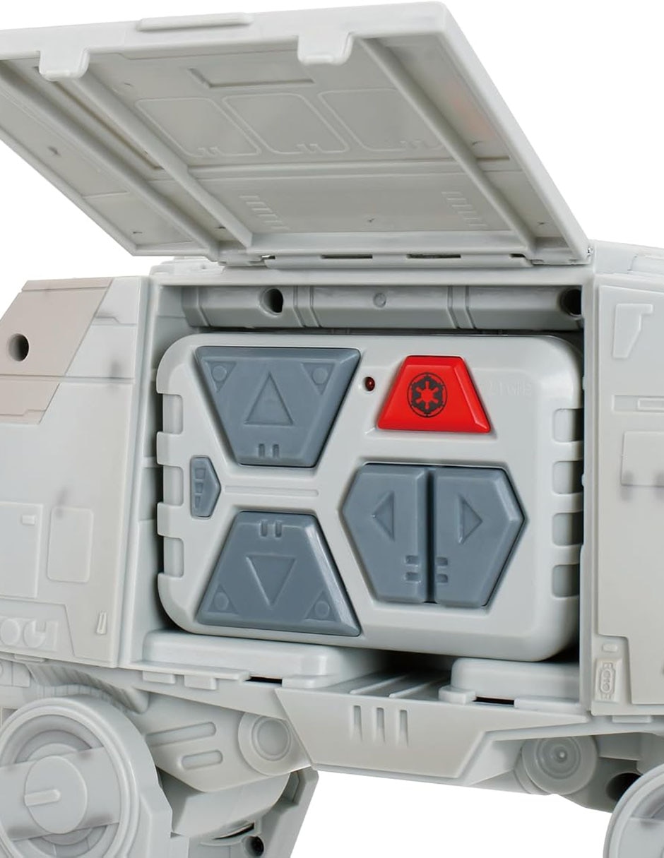 Figura de colección Star Wars Mandalorian grogu imperial remnant at-at 4