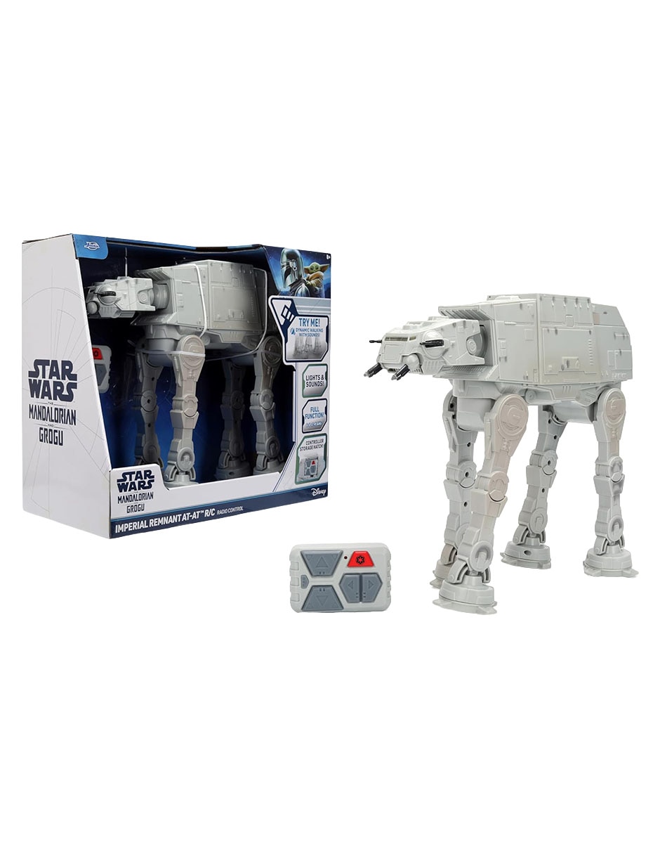 Figura de colección Star Wars Mandalorian grogu imperial remnant at-at 6