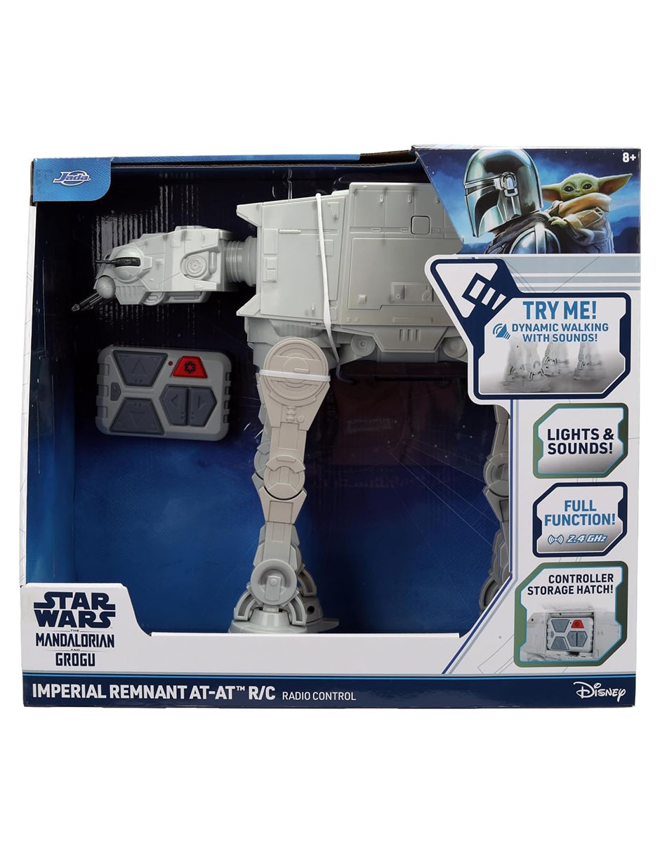 Figura de colección Star Wars Mandalorian grogu imperial remnant at-at 7