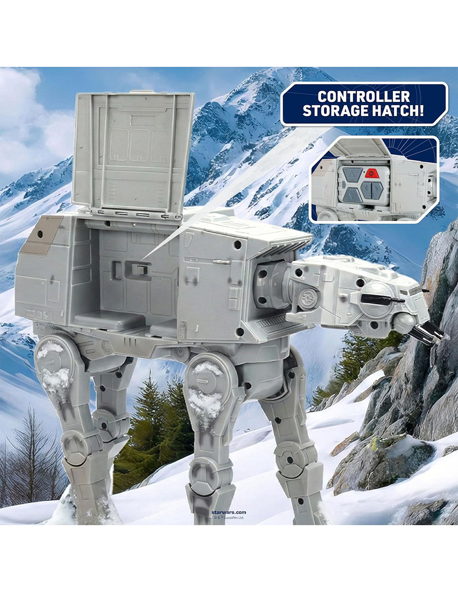 Figura de colección Star Wars Mandalorian grogu imperial remnant at-at 9