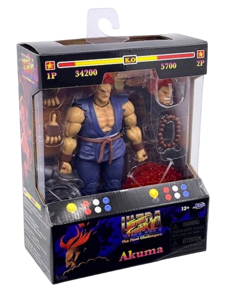 Figura de acción Street Fighter Akuma 2