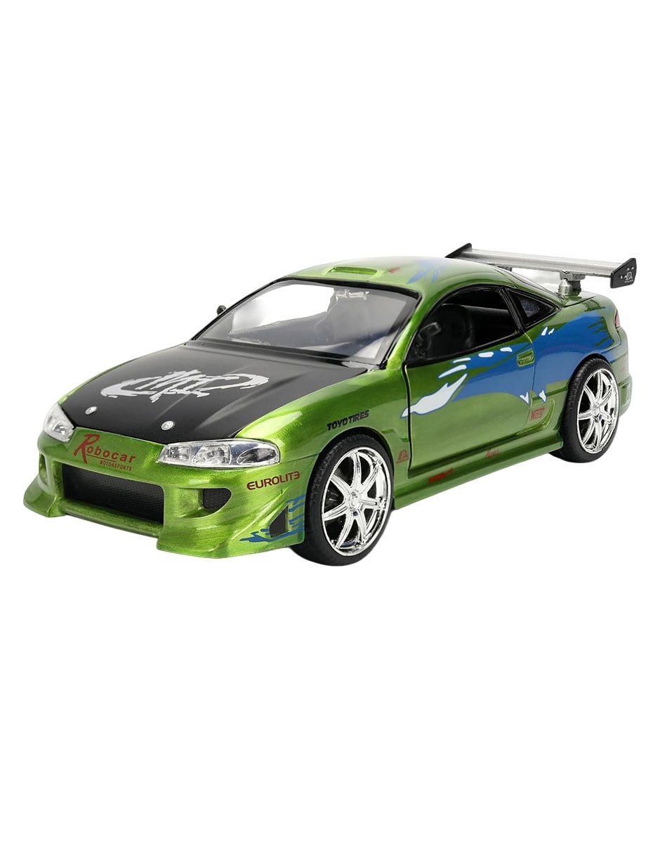 Vehículo a escala 1:24 Rápidos y Furiosos Mitsubishi Eclipse 1