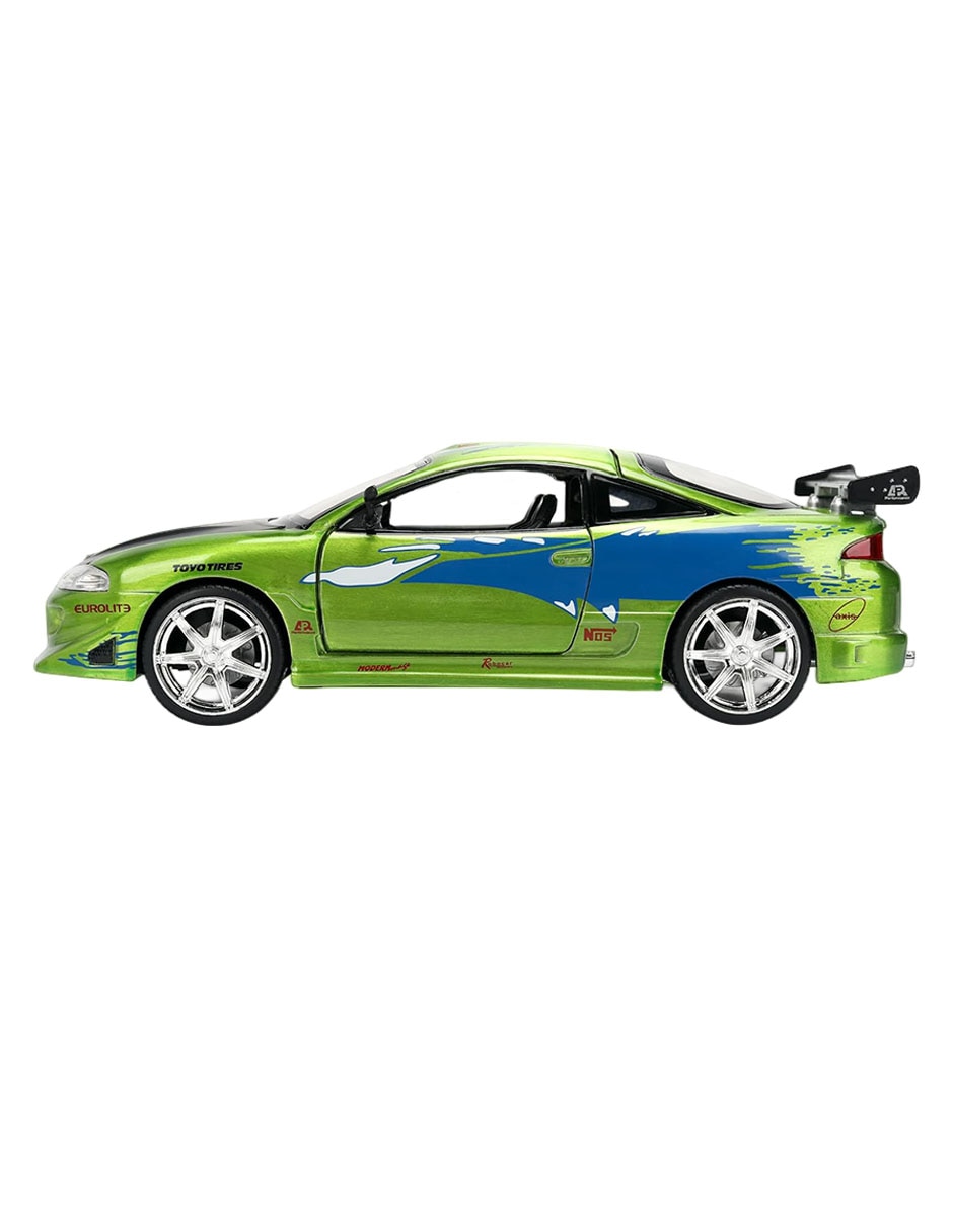 Vehículo a escala 1:24 Rápidos y Furiosos Mitsubishi Eclipse 3