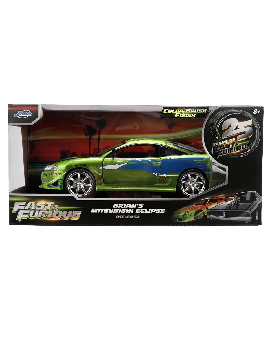 Vehículo a escala 1:24 Rápidos y Furiosos Mitsubishi Eclipse 6