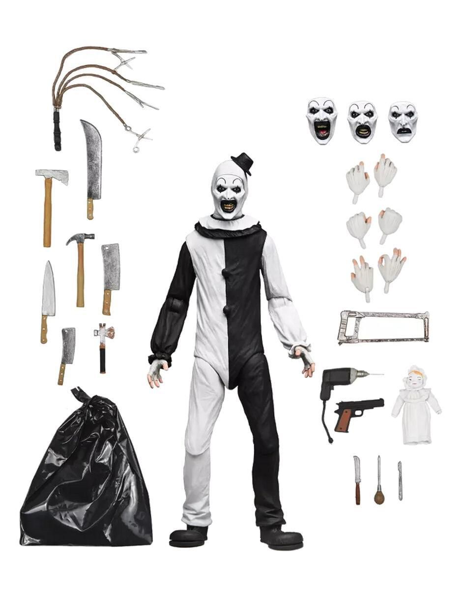 Figura de acción articulada Terrifier Art the Clown Ultimate Figura de acción articulada Terrifier Art the Clown Ultimate