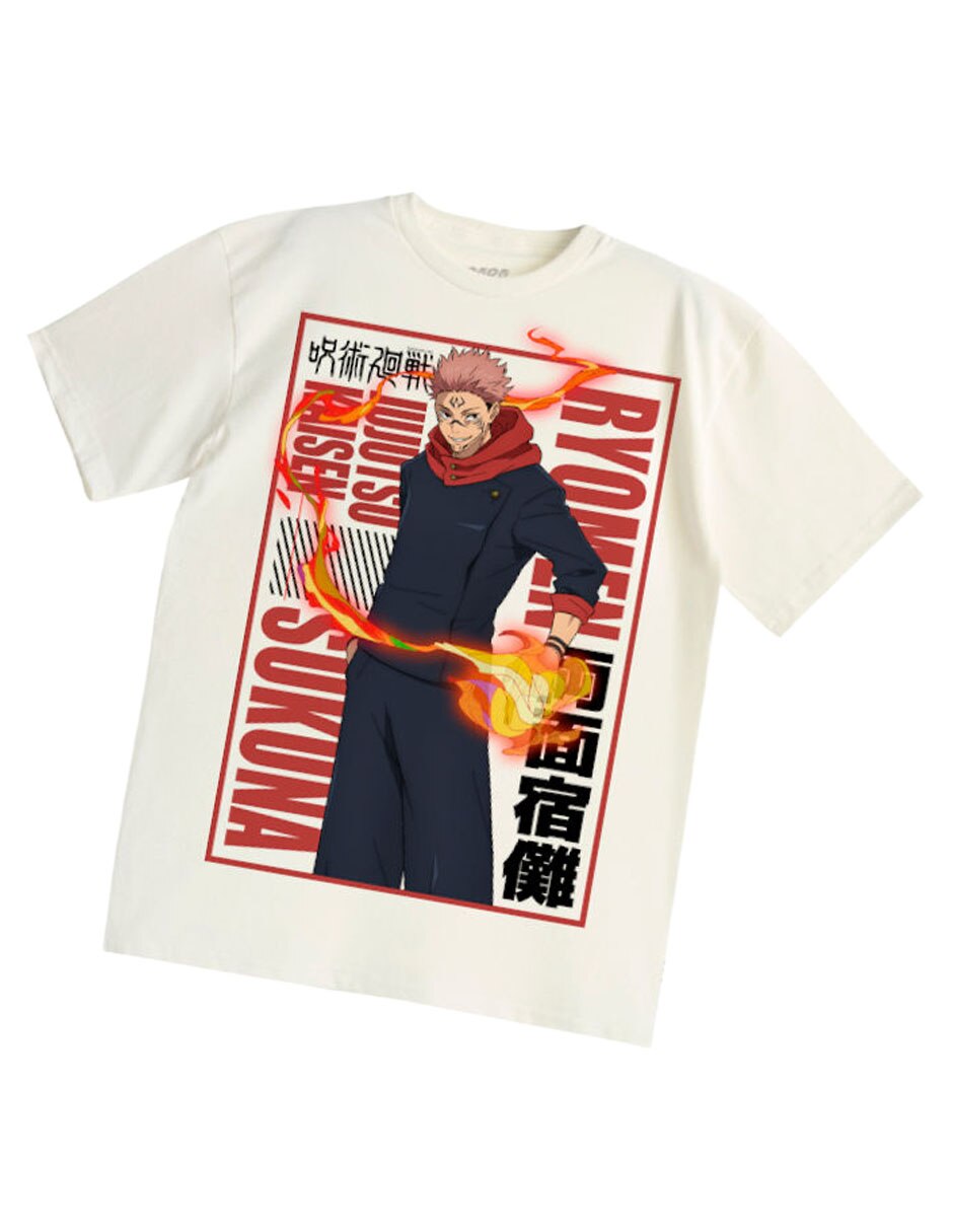 Playera Jujutsu Kaisen manga corta para hombre