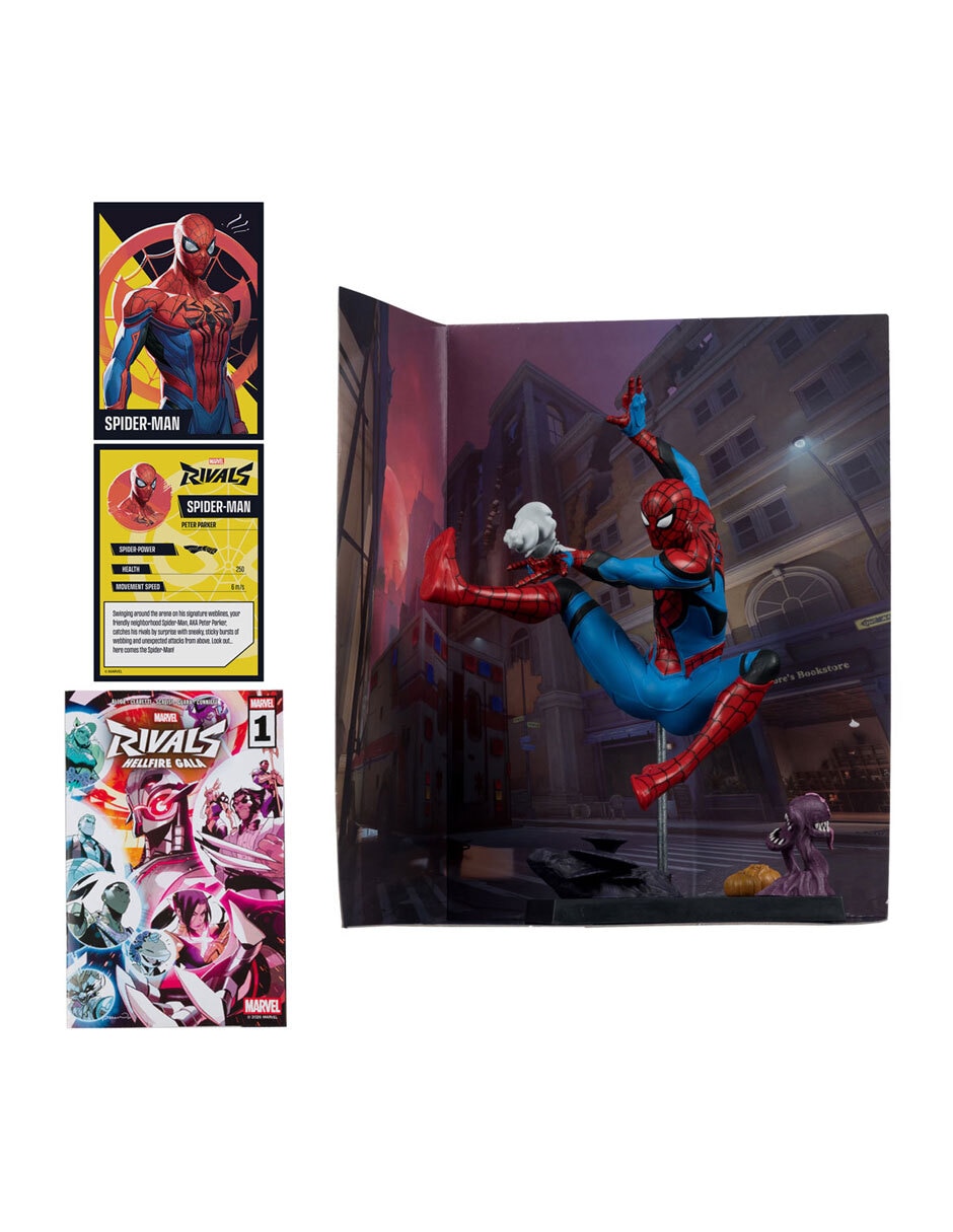 Figura de colección Marvel Rivals Spider-Man