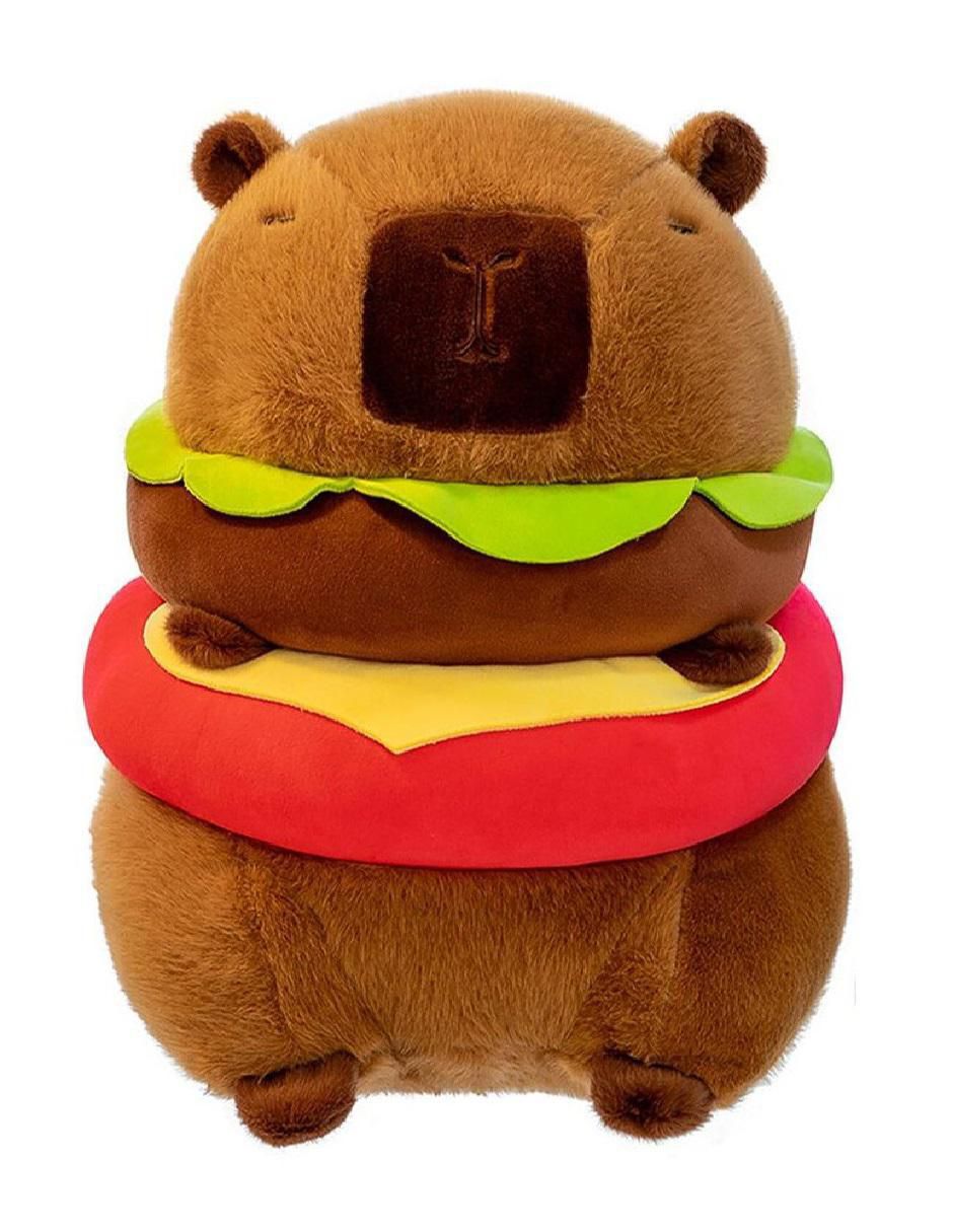 Peluche de capibara de 27 cm