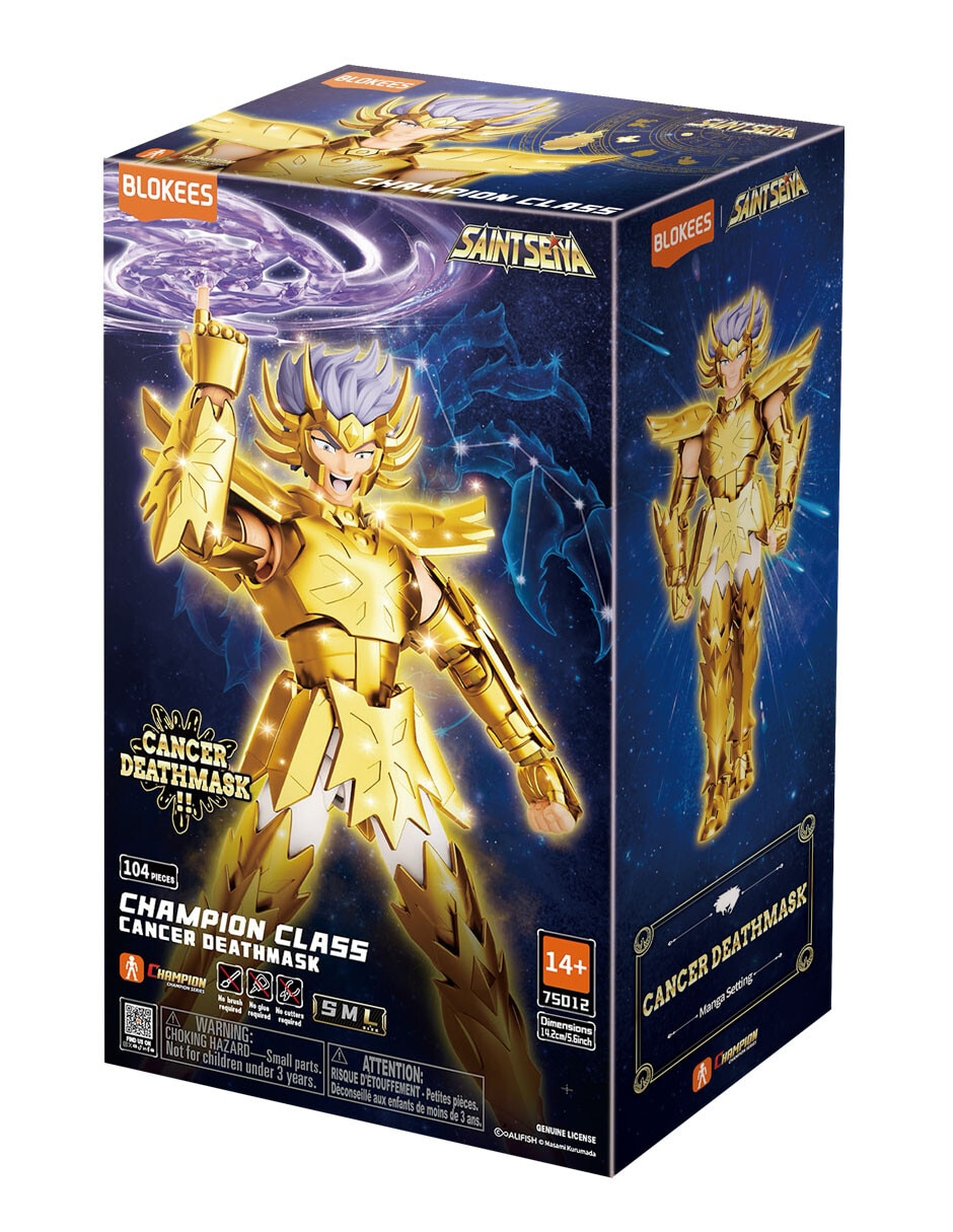Figura de colección articulada Saint seiya Cancer Deathmask 2