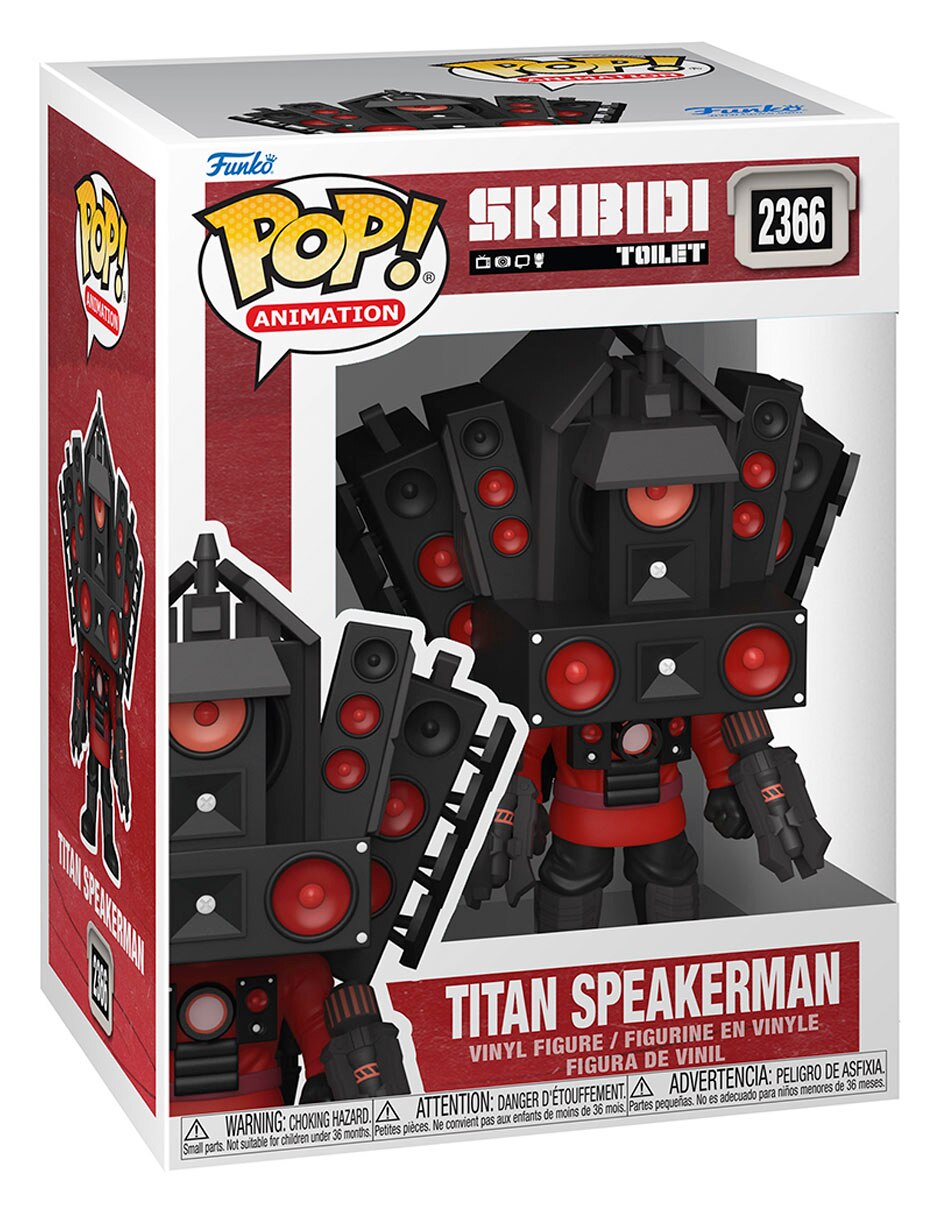 Pop! Animation Skibidi Toilet Titan Speakerman 2