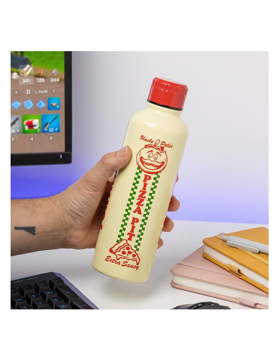 Botella de agua de acero inoxidable con tapa rosca 500 ml 2