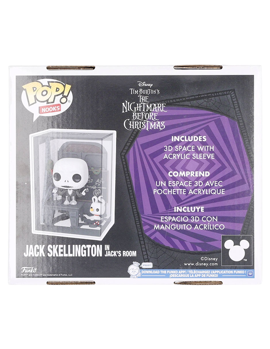POP! Nooks The Nightmare Before Christmas Jack Skellington 2