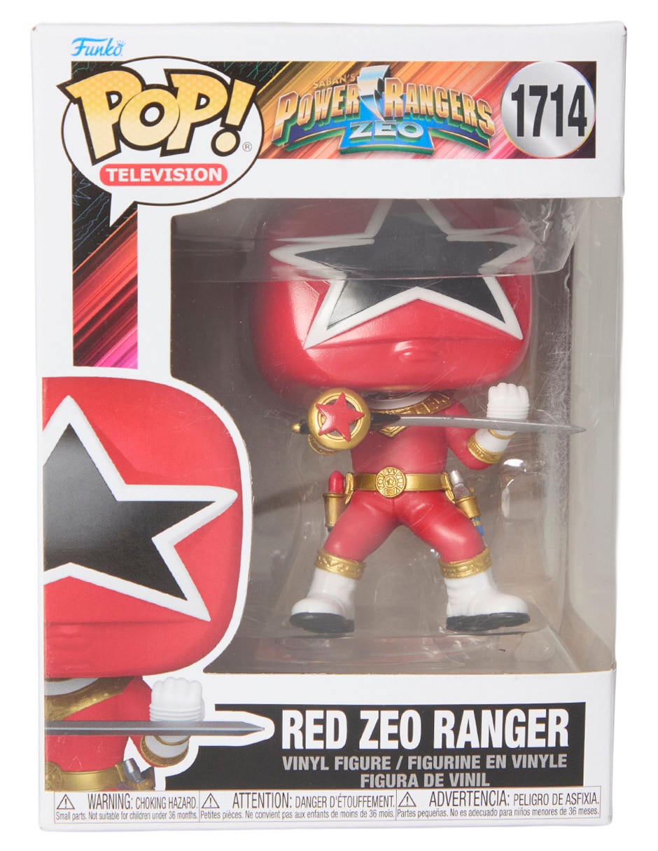 Funko Pop! Television Power Rangers Zeo Red Zeo Ranger