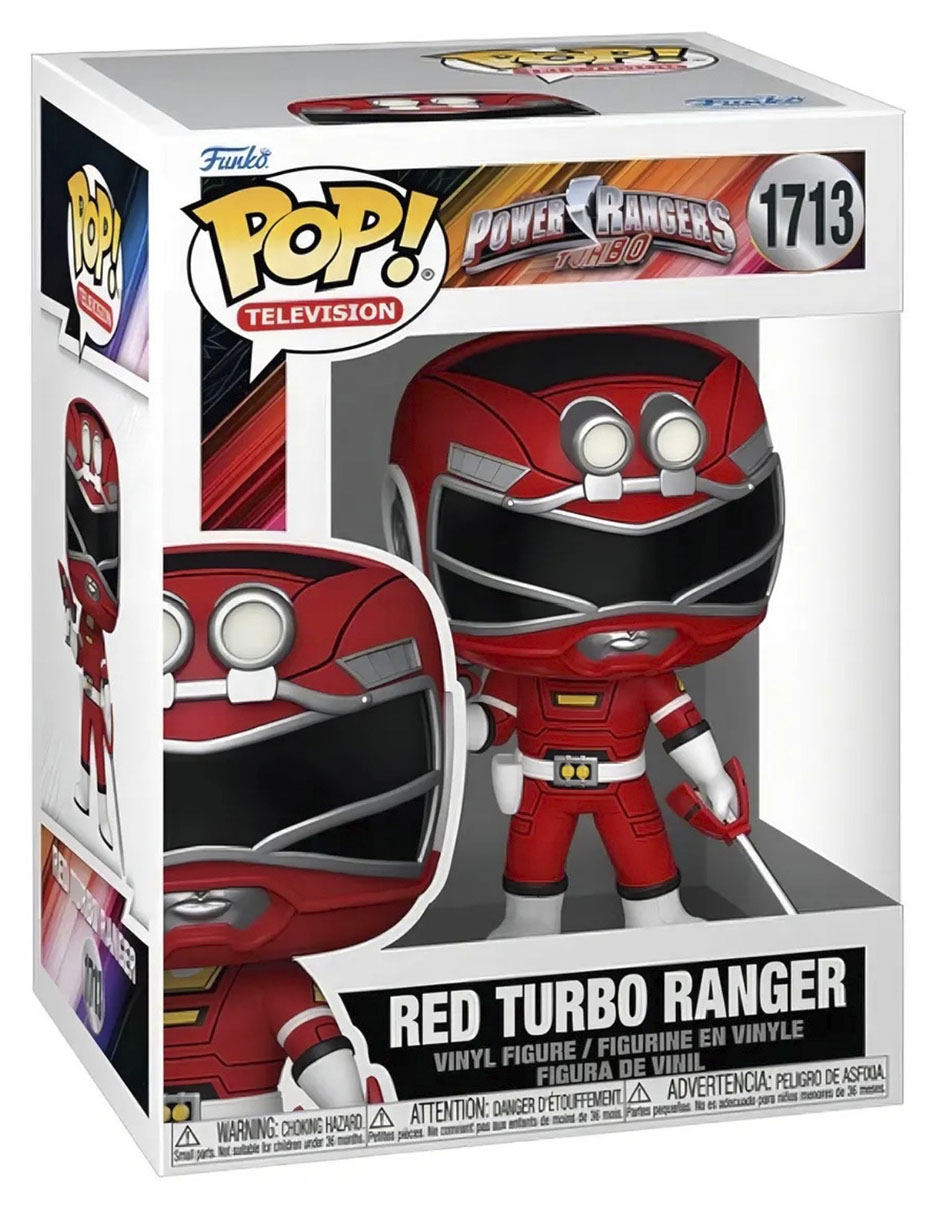 pop power rangers turbo red tubo ranger funko 2
