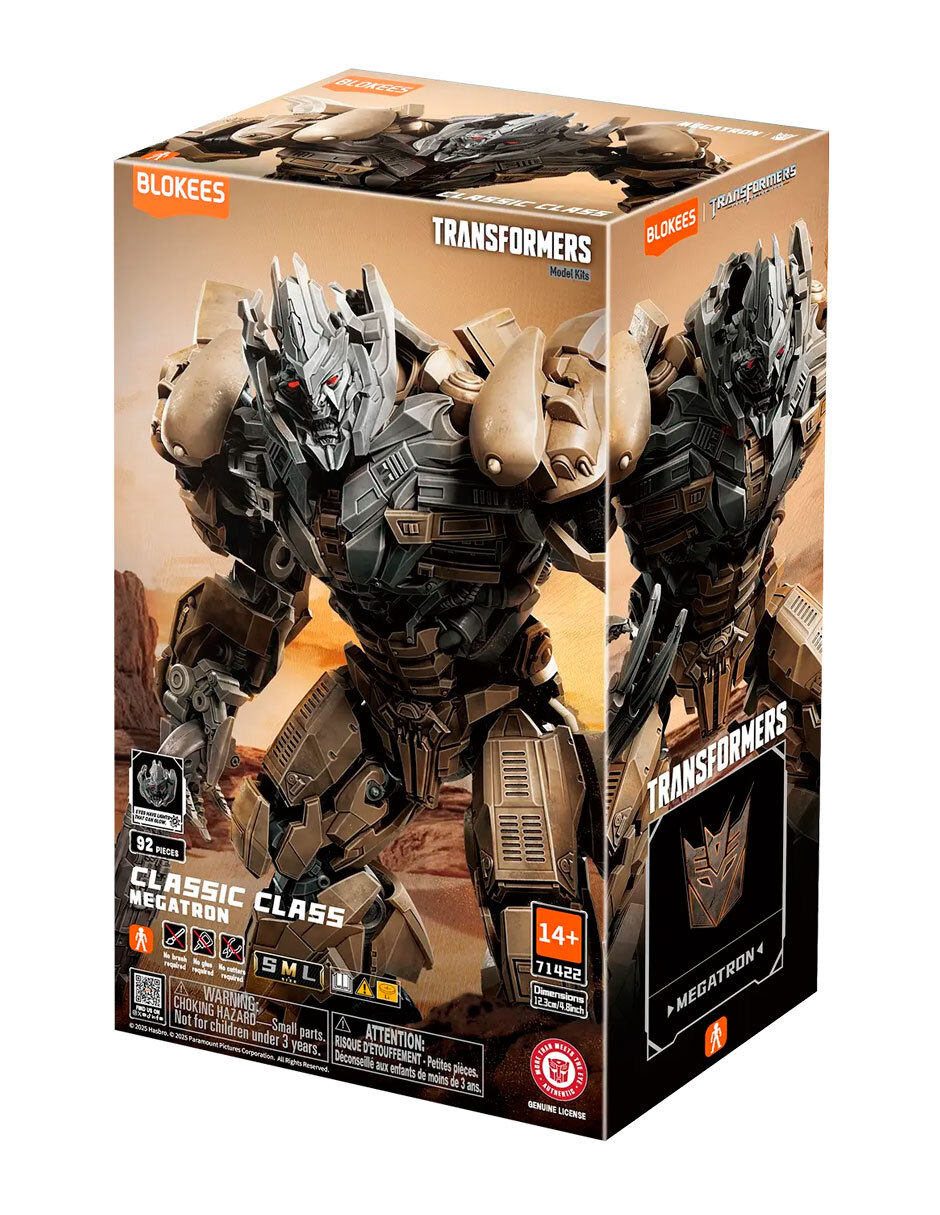 Figura de colección articulada Transformers Megatron 2