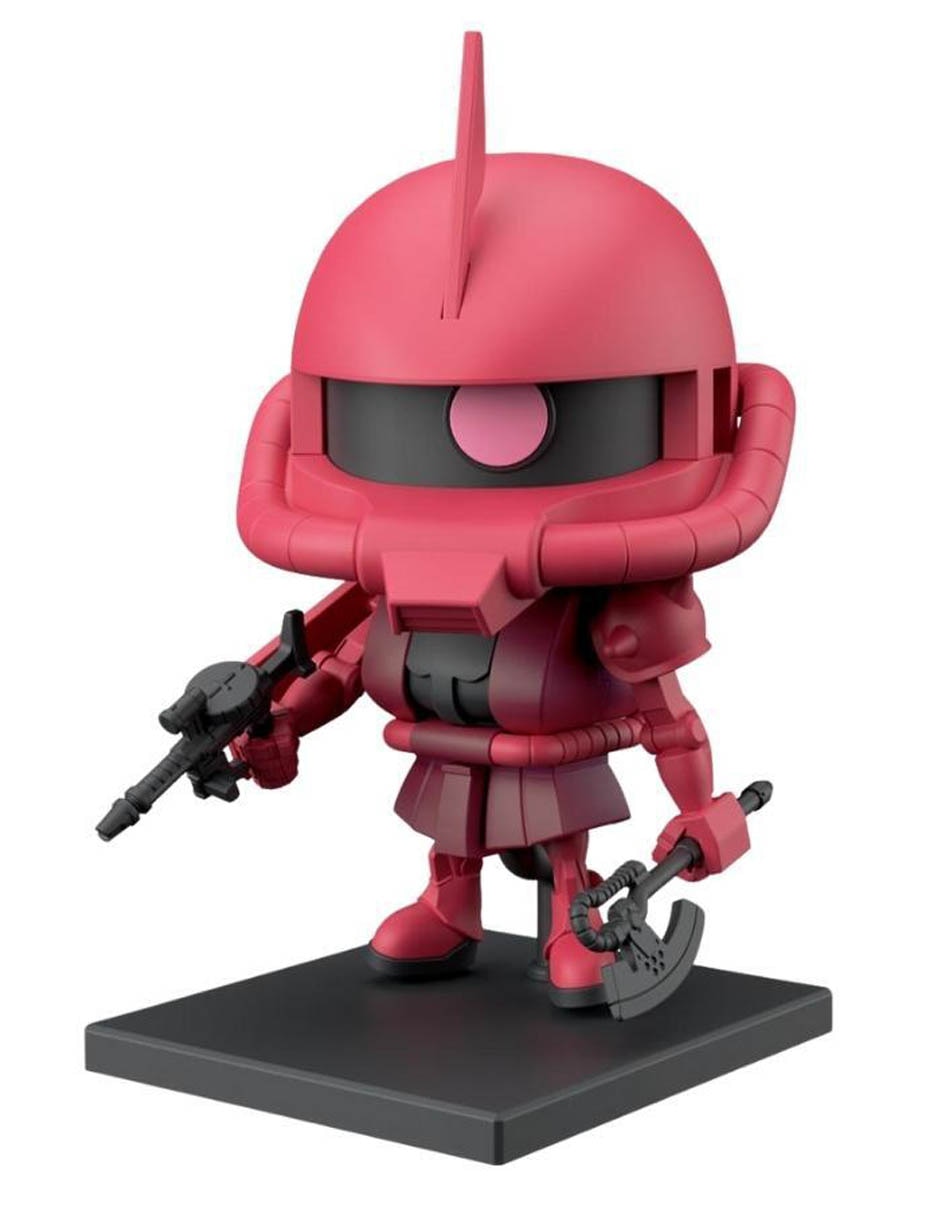 Figura de colección articulada Gundam Char Zaku collectors 1