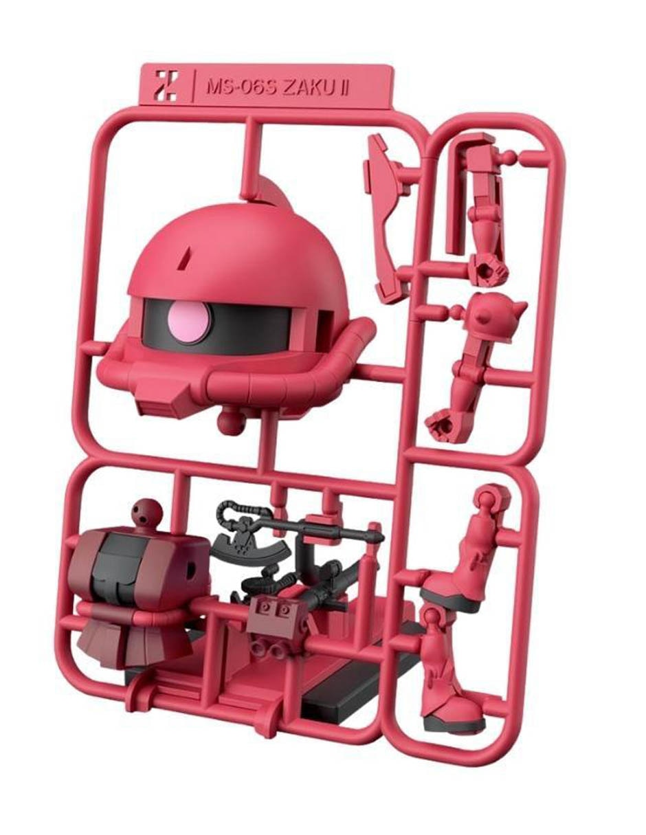 Figura de colección articulada Gundam Char Zaku collectors