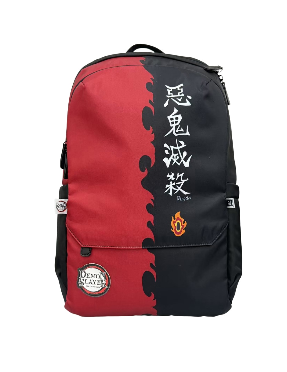 Mochila gamer demon slayer: kimetsuyaiba fotorama rengoku vol2 unisex