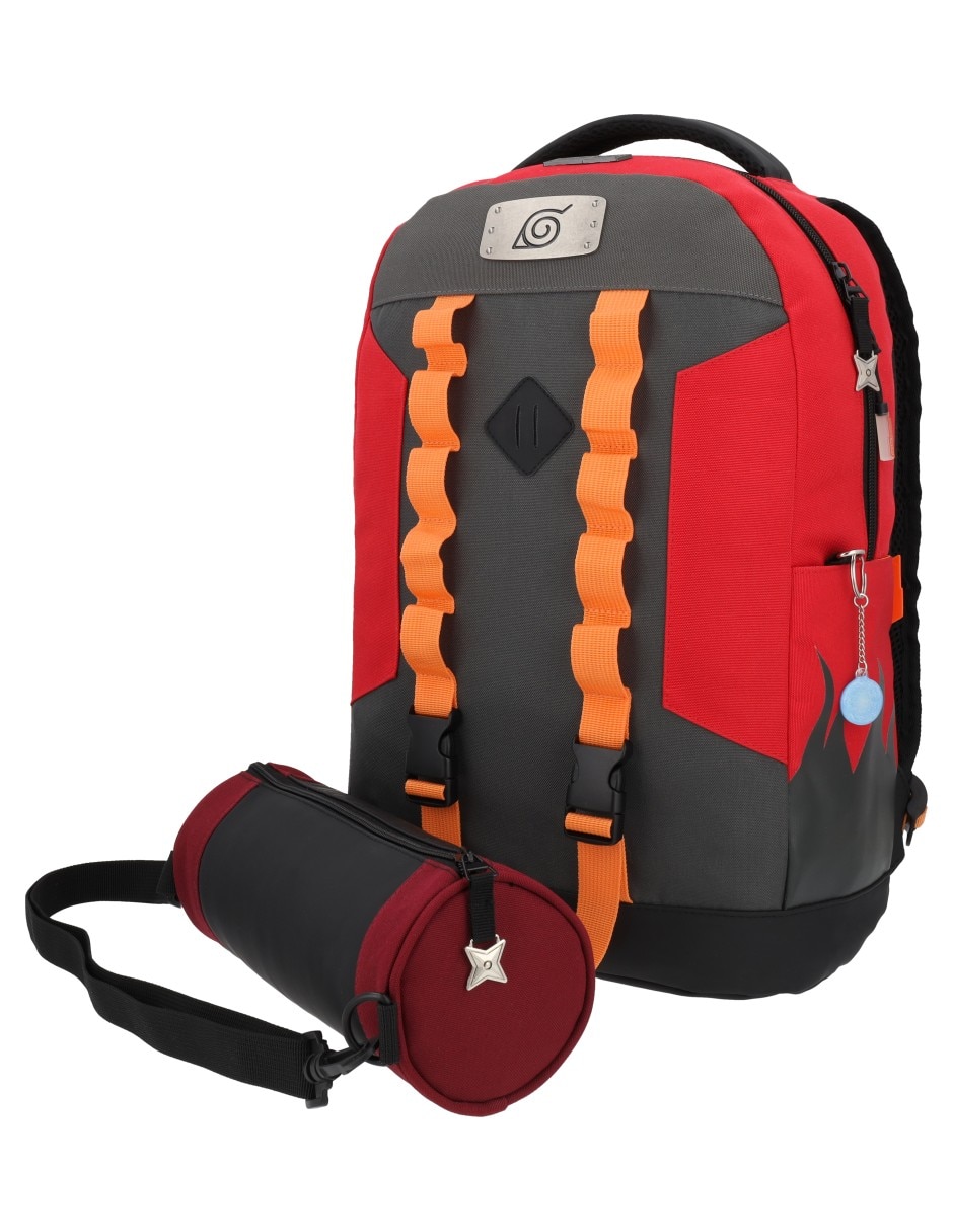 Mochila escolar naruto shippuden unisex 3