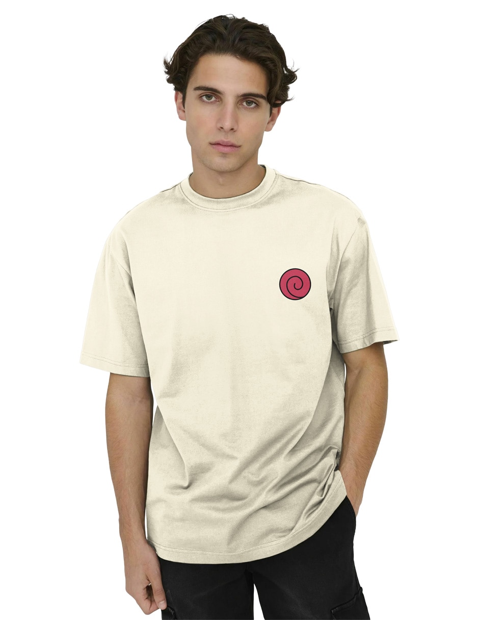 Playera cuello redondo para hombre